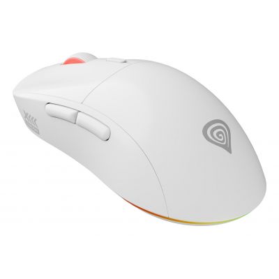 GENESIS Zircon XIII Gaming-Maus, beidhändig, RF Wireless + USB Typ-C, optisch, 26000 DPI