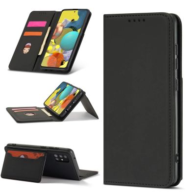 5. Magnetkartenetui für Xiaomi Redmi Note 11 Pro Pouch Wallet Card Holder Schwarz