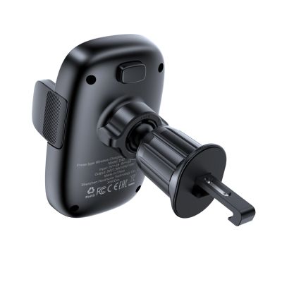 2. Acefast D48 Kfz-Lüftungshalterung mit kabellosem Ladegerät, Schwarz