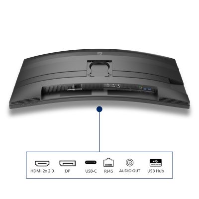 7. Philips 5000 Serie 34B2U5600C/00 Computermonitor 86,4 cm (34") 3440 x 1440 px Dual QHD LCD Grau