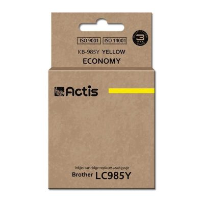 Actis KB-985Y Tinte (ersetzt Brother LC985Y; Standard; 19,5 ml; gelb)