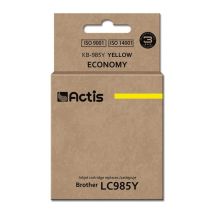 Actis KB-985Y Tinte (ersetzt Brother LC985Y; Standard; 19,5 ml; gelb)