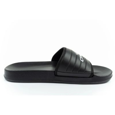 4. O'Neill Herren-Sportpantoffeln Kelso Slider, bequeme Hausschuhe, schwarz