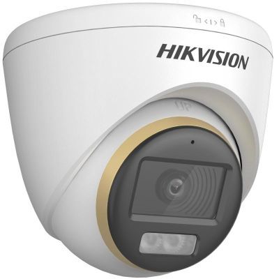 AHD, HD-CVI, HD-TVI, CVBS Kamera DS-2CE72DF3T-LFS (2,8 mm) Smart Hybrid Light ColorVu - 1080p Hikvision
