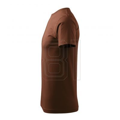 5. Malfini Basic M T-Shirt MLI-12938 Schokolade