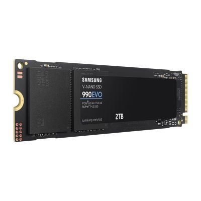 3. Samsung 990 EVO 2 TB M.2 2280 PCI-E x4 Gen4 NVMe SSD