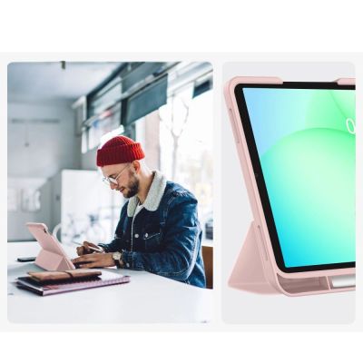 7. TechProtect SmartCase Pen für Samsung Galaxy Tab A9+ / A11+ Plus 11.0 X210 / X215 / X216 / X230 / X235 / X236 - Pink