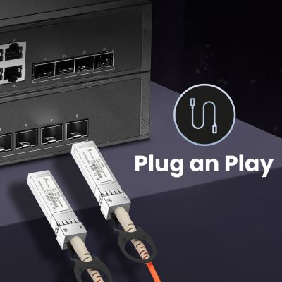 9. Extralink SFP+ AOC Kabel AOC SFP+ 10 Gbit/s, 5 m