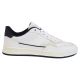 Tommy Hilfiger Retro Court Mix Cupsole Herrenschuhe Weiß - FM0FM04006 YBR