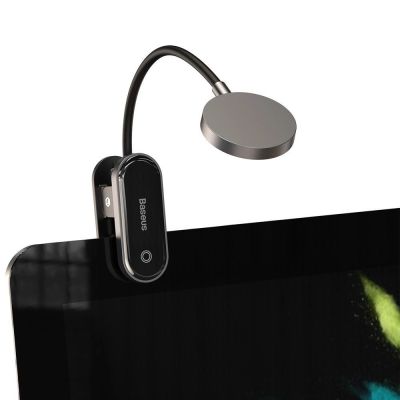 4. Baseus Mini-LED-Lampe mit Clip grau (DGRAD-0G)