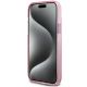 5. Karl Lagerfeld Ring Stand Karl&Choupette MagSafe Hülle für iPhone 15 Plus – Rosa