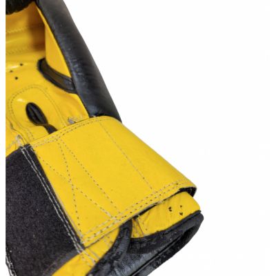 5. (W) TOP TEN FIGHT RTT-2 Boxhandschuhe 10 oz Schwarz und Gelb