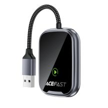 Acefast QC1 Kabelloser Kfz-Adapter – Grau