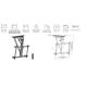 10. Equip Schreibtisch Modell 650610 32' - 65'
