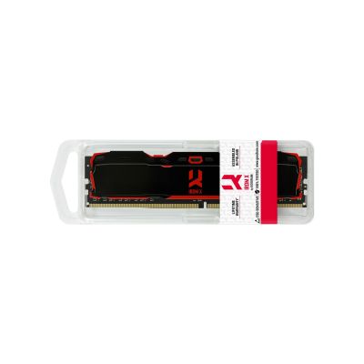 GOODRAM DDR4 16GB PC4-25600 (3200MHz) 16-20-20 IRDM X SCHWARZ 1024x8
