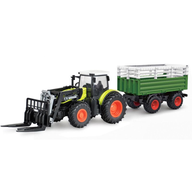 Amewi RC-Traktor mit XL-Zubehörpaket LiIon 500mAh grün/6+