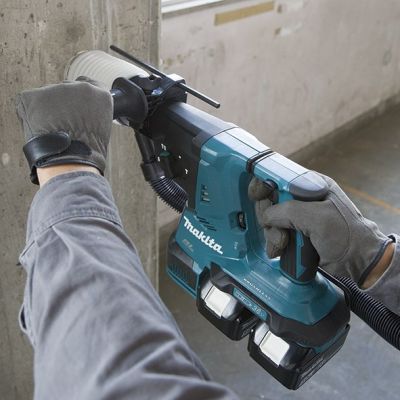 2. MAKITA DHR281Z Akku-Bohrhammer SDS-Plus 2,9 J 36 V XPT AVT Schwarz, Blau