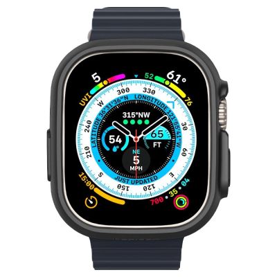 8. Spigen Thin Fit Gehäuse für Apple Watch Ultra (49 mm) – Schwarz