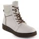 Beige Damen-Lederstiefeletten Rieker Y4303-80