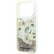 6. Karl Lagerfeld Liquid Glitter Strand- und Sandhülle für iPhone 17 Pro / 18 Pro – Beige