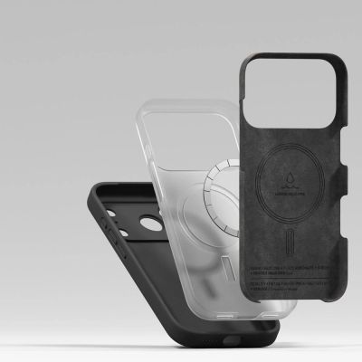 6. Ringke Silikon Magnetische MagSafe Hülle für iPhone 17 Pro Max - Schwarz