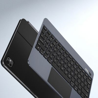 6. Dux Ducis (MK-Serie) Tastaturhülle für iPad Pro 13" (2024) – Schwarz