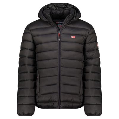 2. Herrenjacke Geographical Norway AMIGO HOOD BLACK DB MEN 096 (WA1455H/GN-BLACK)