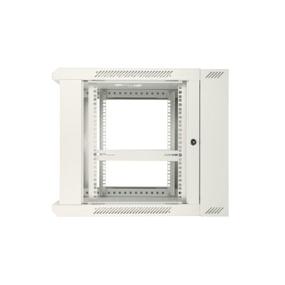 Extralink 12U 600x600 AZH Grauer Rack-Schrank, Wandmontage, zweiteilig