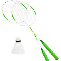 EDDY TOYS GRÜNES BADMINTON-SET