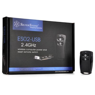 11. Silverstone ES02-USB RF Drahtlose PC-Fernbedienung mit Drucktasten
