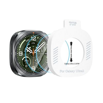 3. Tech-Protect Easy Set+ 2er-Pack Schutzglas für Samsung Galaxy Watch Ultra 47 mm