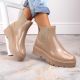 8. Big Star W INT1918B beige Lackleder Plateaustiefel