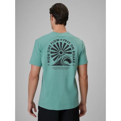 2. Lässiges Herren-T-Shirt mit Aufdruck 4F 4FRSS26TTSHM4296-47S