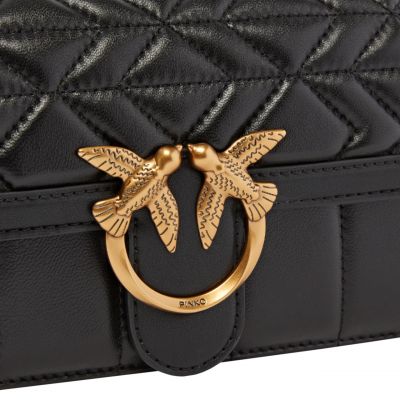 3. PINKO LOVE ONE MINI-LEDERTASCHE