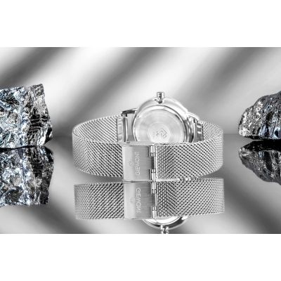 8. Giewont Saphir Silber Damenuhr GW4130-B1