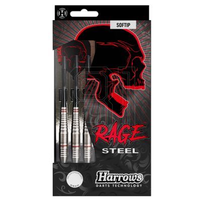 4. Harrows Rage Steel Softdarts Ragesteel 16966