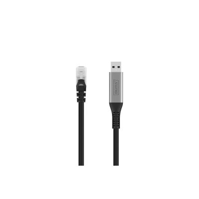 3. Digitus USB-A - RJ45 Ethernet-Kabel, 1 Gbit/s, 15 m