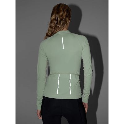 8. Damen Radsport-Longsleeve mit Reißverschluss 4F 4FWSS25TFLOF343-47S