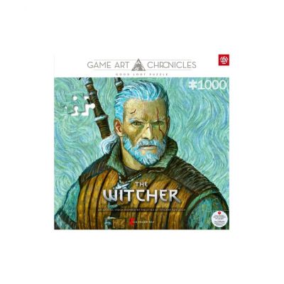 Good Loot Gaming 1000 Game Art Chronicles: Das Witcher-Rätsel mit Geralt und Vincent van Gogh