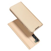 Dux Ducis Skin Pro booktype case schutzhülle aufklappbare hülle für Samsung Galaxy S22+ (S22 Plus) golden