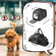 13. Rockbros 30140028001 Transport-Fahrradtasche für Katzen und Hunde – Schwarz