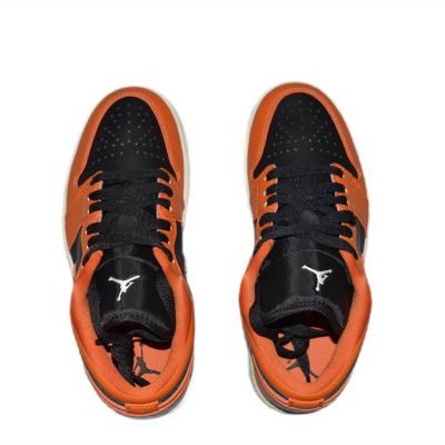 5. Air Jordan 1 Low SE Sport Spice/Schwarz-Coconut Milk für Damen - DV1299-800