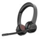 6. MediaRange MROS307 Kopfhörer/Headset Kabelloses Kopfband Anrufe/Musik USB Typ-C Bluetooth Schwarz