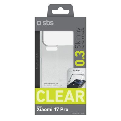 2. SBS Skinny Cover für Xiaomi 17 Pro – transparent
