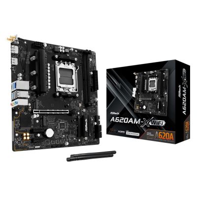11. Asrock A620AM-X WLAN-Mainboard