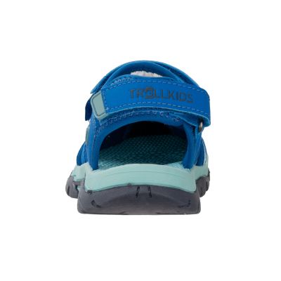 6. Trollkids Kids Stavanger Sandal XT Kobaltblau/Dusky Türkis/Dunkelmarine Kinder-Sportsandalen für Jungen/Mädchen (659-199)