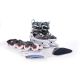 13. Verstellbare Schlittschuhe/Inlineskates TEMPISH Systent Girl Duo