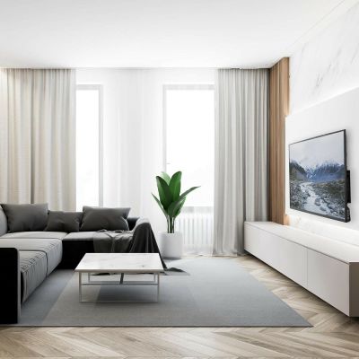 4. Wandhalterung für 42-80" LED/LCD-Fernseher, 70 kg, schwenkbar, lang