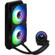 2. AEROCOOL PGS MIRAGE L240 ARGB BK Wasserkühlung