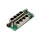 7. Extralink Gigabit PoE Injector 4 Port Active, 4 Gigabit 802.3at/af Ports, Modus A